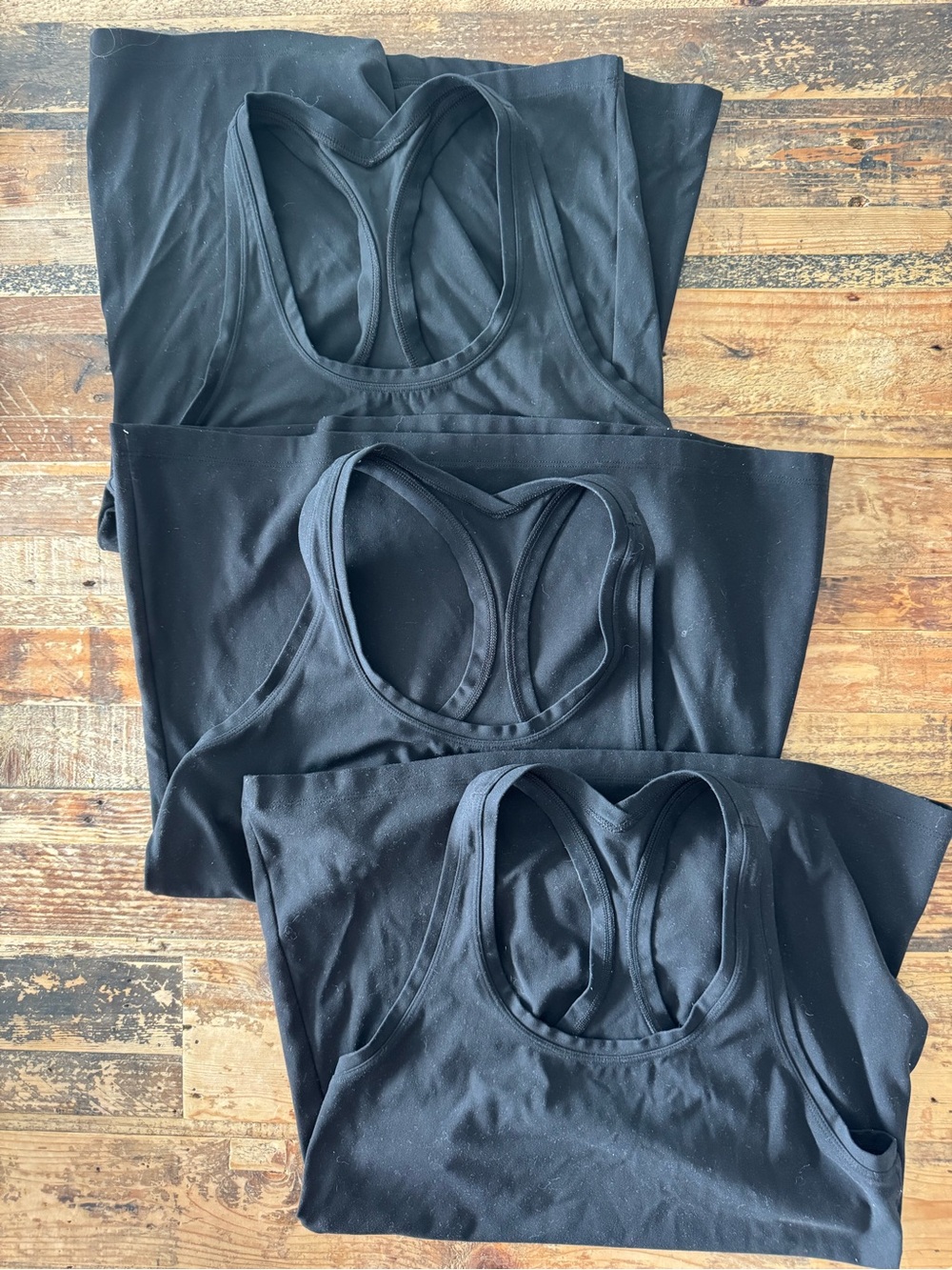 CRZ YOGA Butterluxe Racerback Workout Tank Top, Set of 3